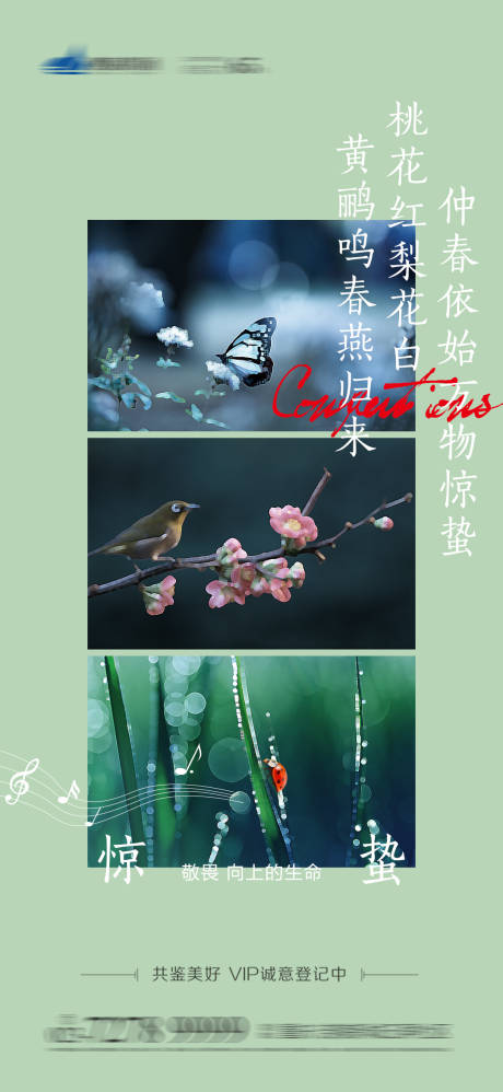 源文件下载【惊蛰节气海报】编号：47830003606801374