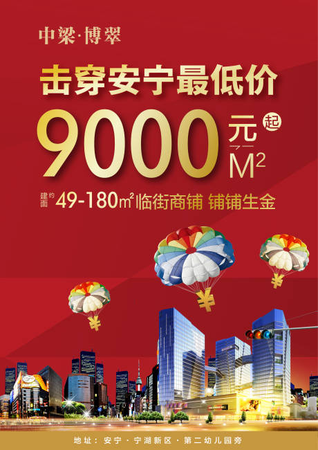 源文件下载【商业地产海报】编号：47550003484414763