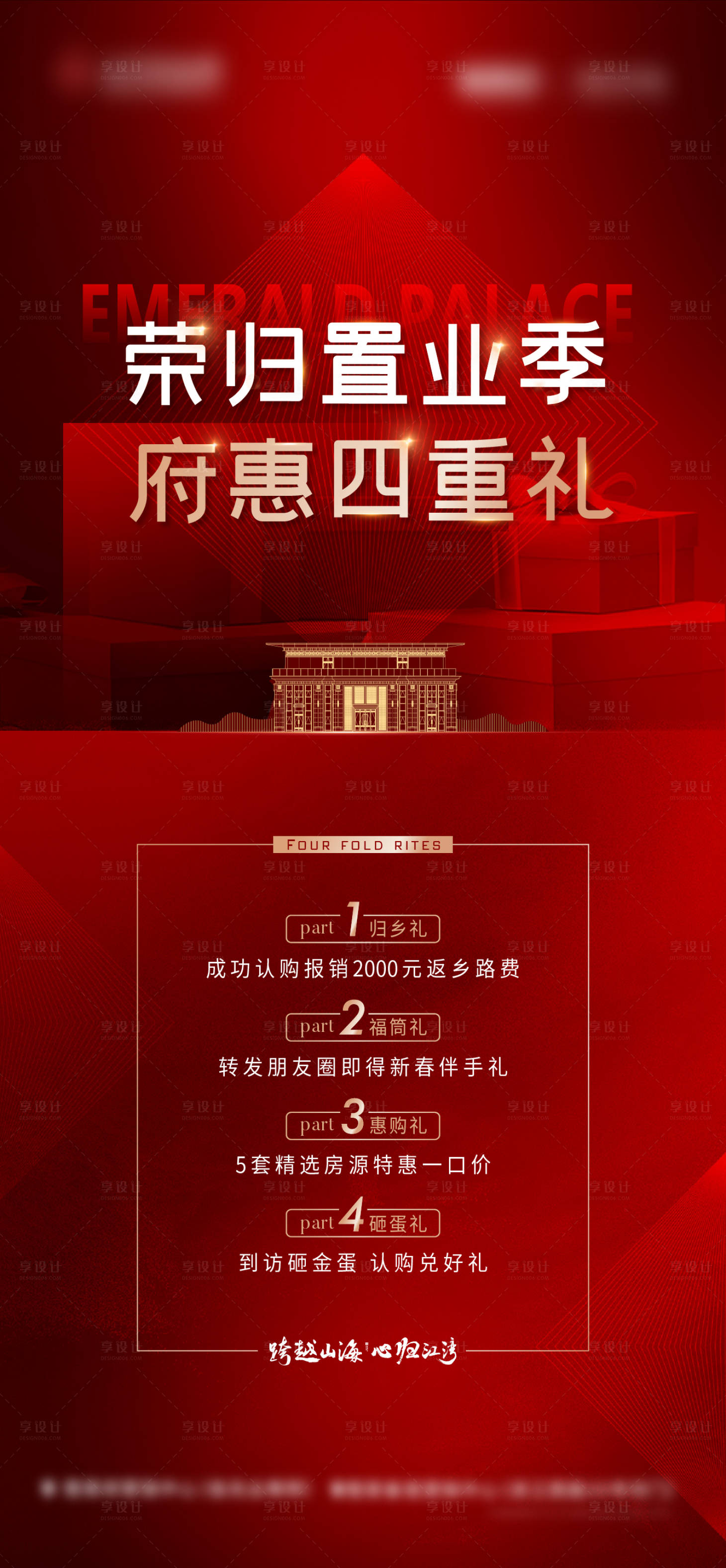 源文件下載【四重禮房地產(chǎn)紅金海報(bào)】編號(hào)：97320003504611836