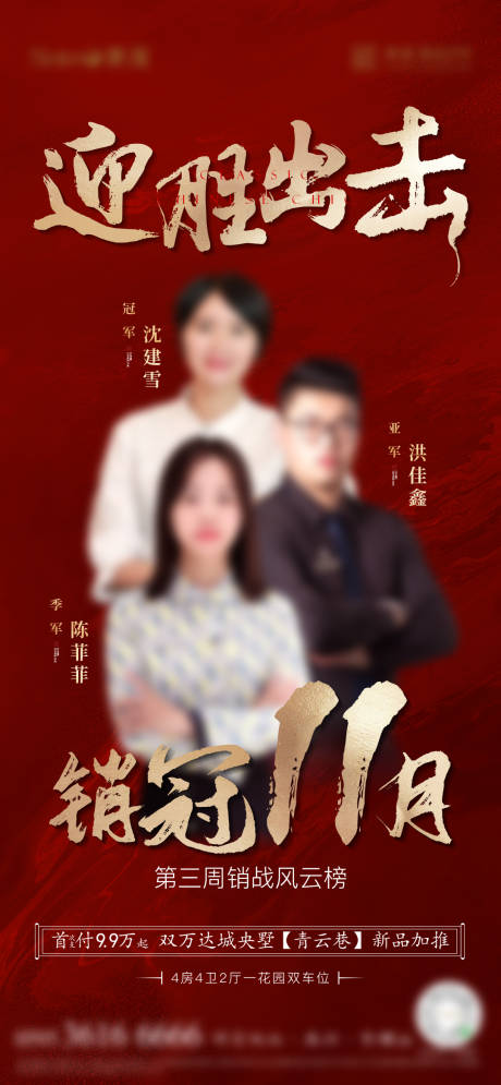 源文件下載【地產(chǎn)銷冠單圖】編號：12980003446017949