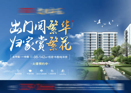 源文件下载【房地产价值点景观广告展板】编号：55830003495403755