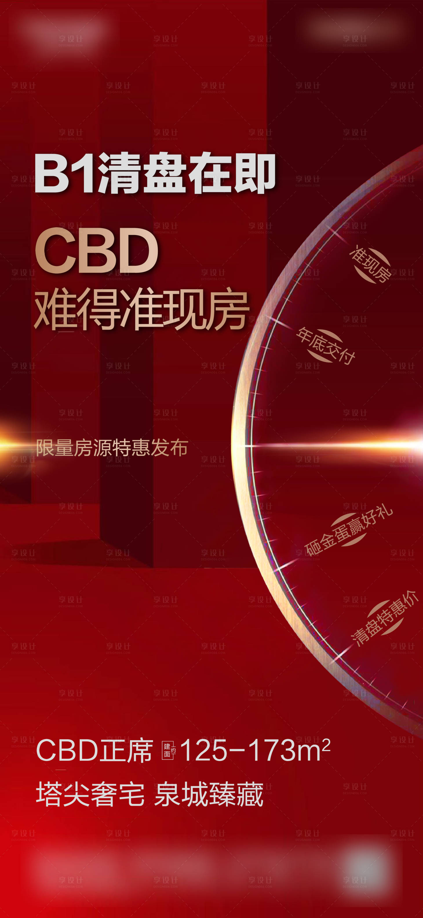 源文件下載【享設計】搜索編號：23380003543263500【房地產售罄清盤海報】