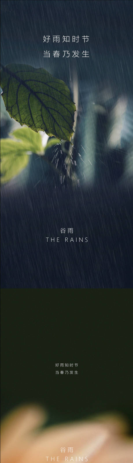 源文件下载【谷雨节气海报】编号：31070003527647669