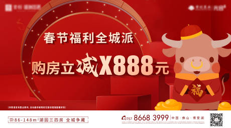 源文件下载【春节红金活动展板】编号：76080003482218753