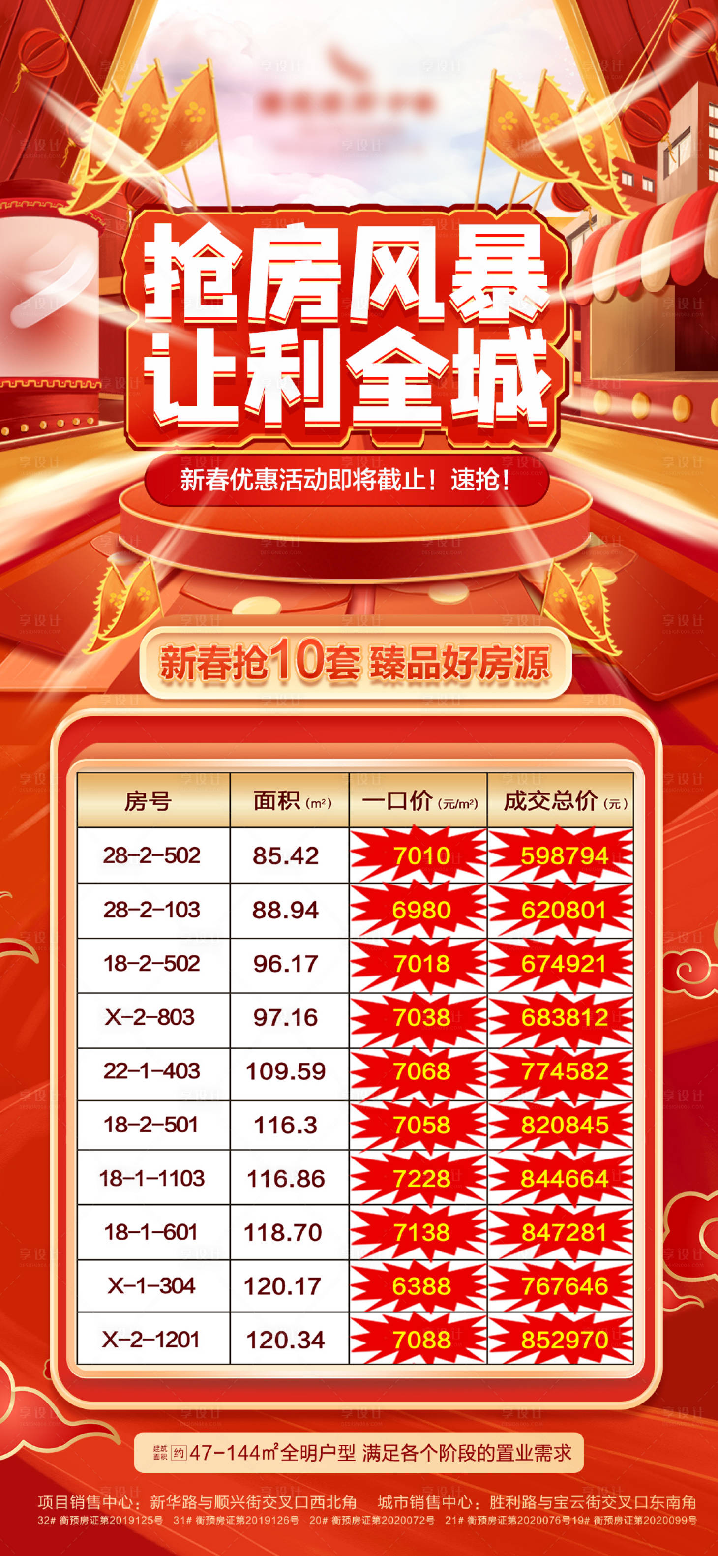 源文件下載【享設計】搜索編號：24680003548678490【地產特價房海報】