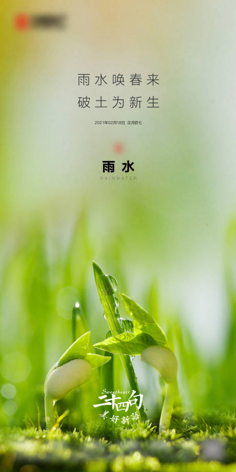 源文件下载【雨水海报】编号：12280003527577799