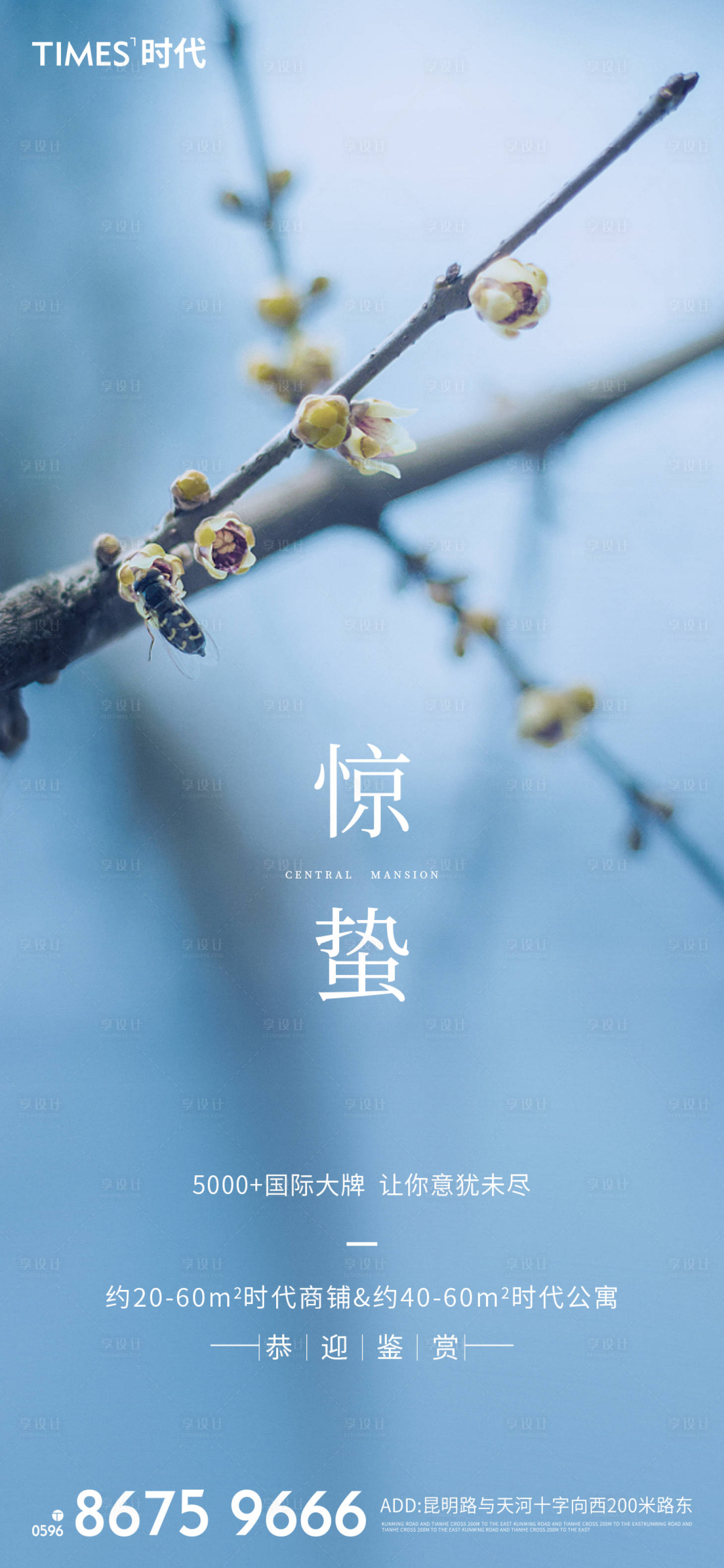 源文件下載【享設計】搜索編號：76920003439578317【驚蟄節氣移動端海報】