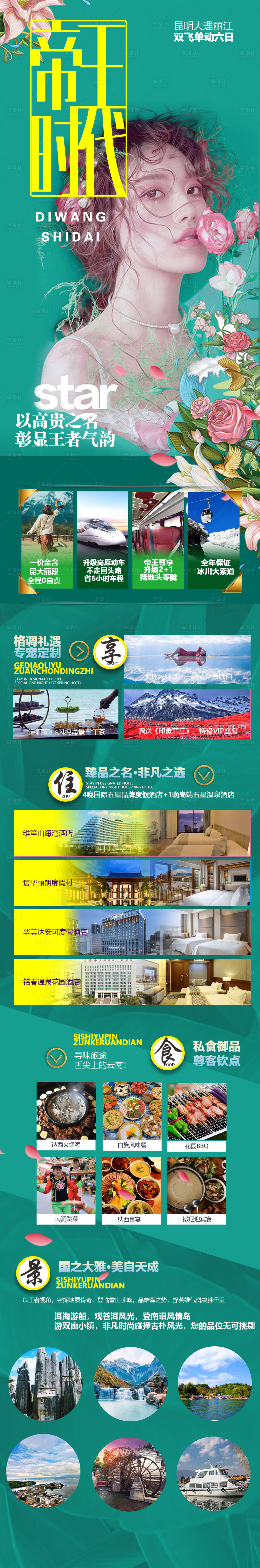 源文件下載【享設計】搜索編號：14870003617547418【云南旅游詳情頁】