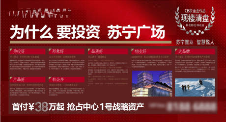 源文件下载【享设计】搜索编号：67840003645695502【房地产商铺广告展板】