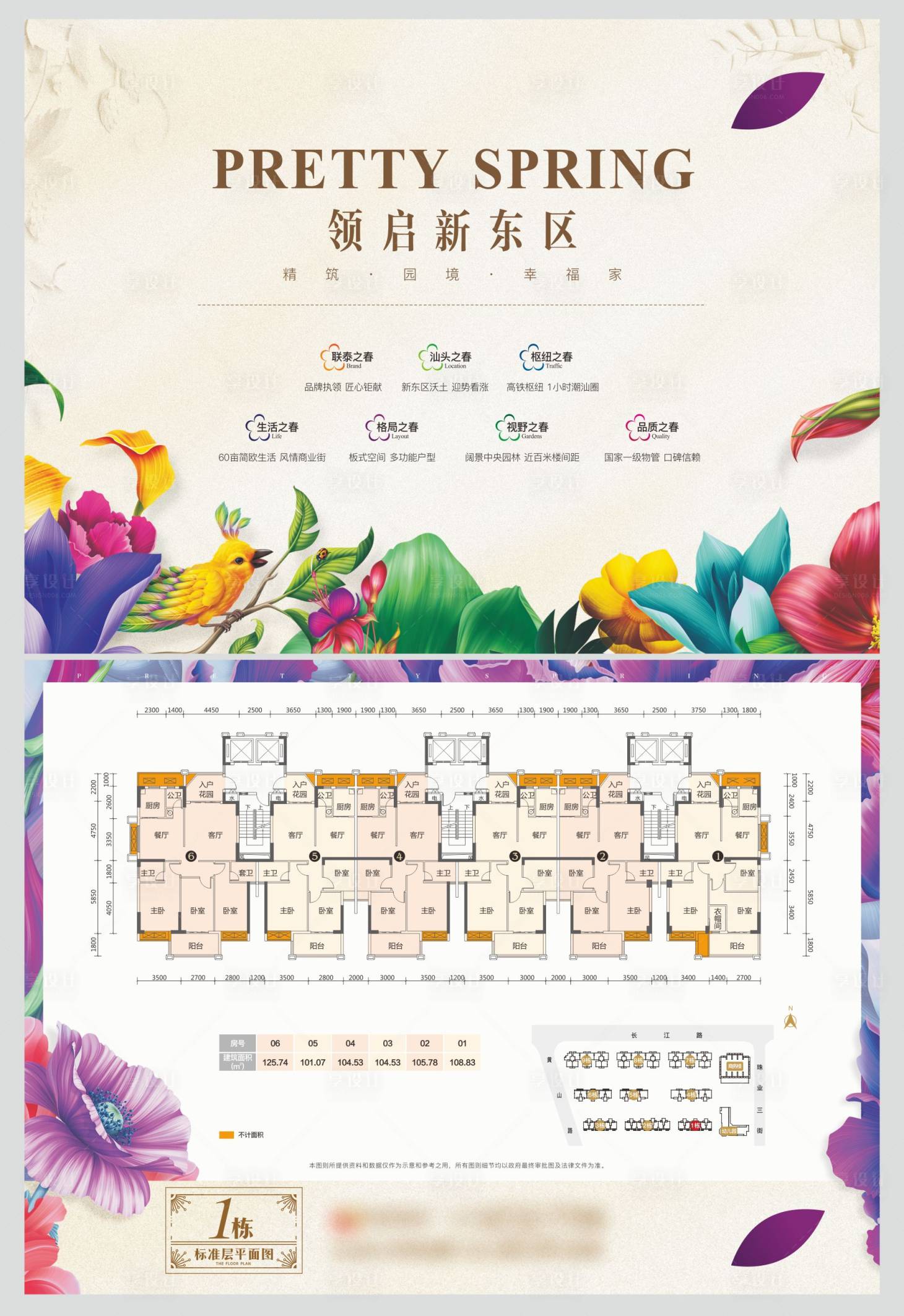 源文件下载【享设计】搜索编号：52330003647465677【户型单张】