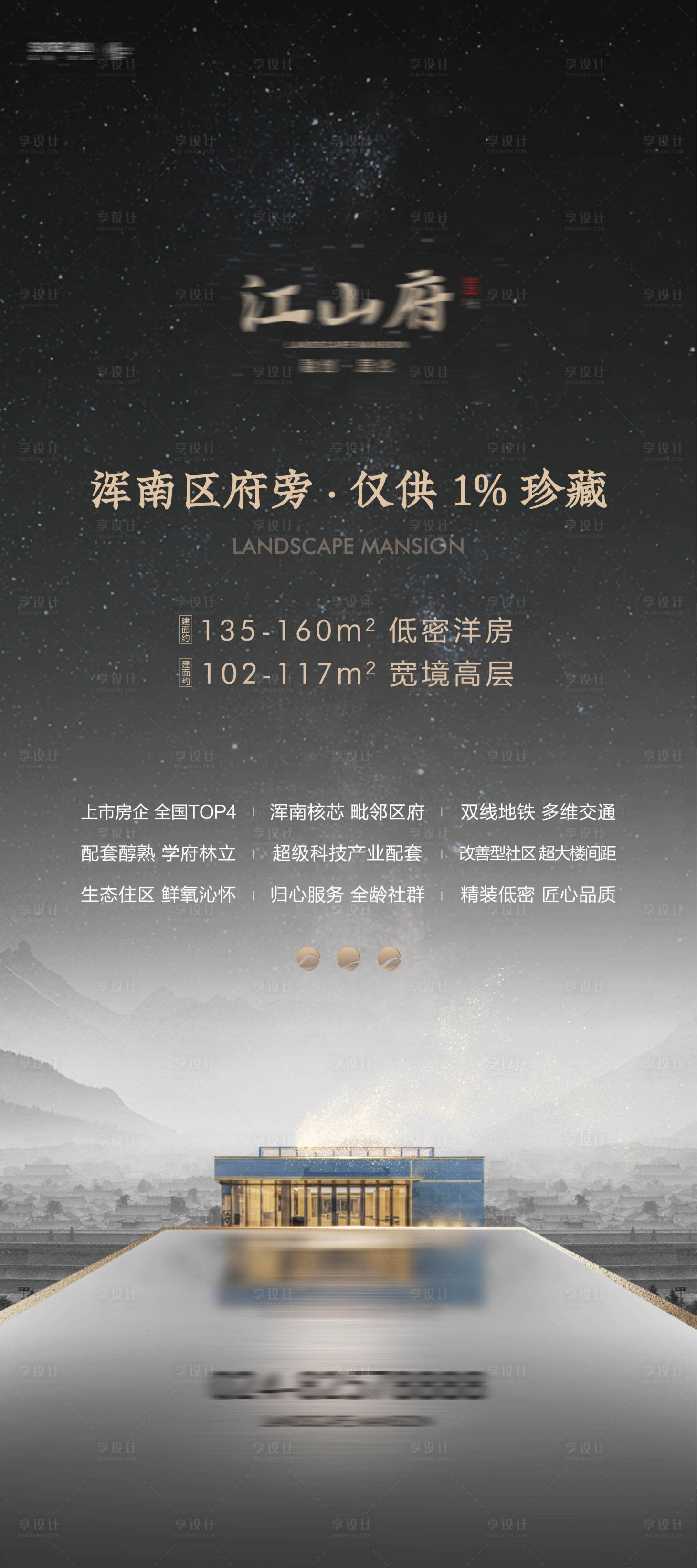源文件下載【享設計】搜索編號：68270003629057686【高端地產展架 】