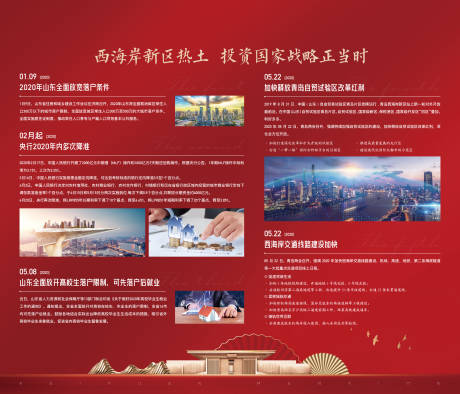 源文件下载【地产红色政策海报展板】编号：20210324110234096