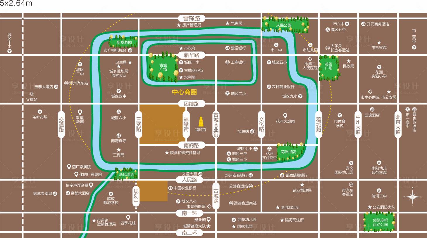 源文件下载【享设计】搜索编号：22640003814443473【区位图】