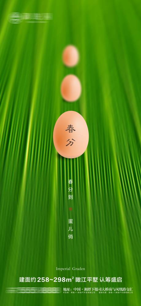 源文件下载【地产春分节气海报】编号：18730003882194923