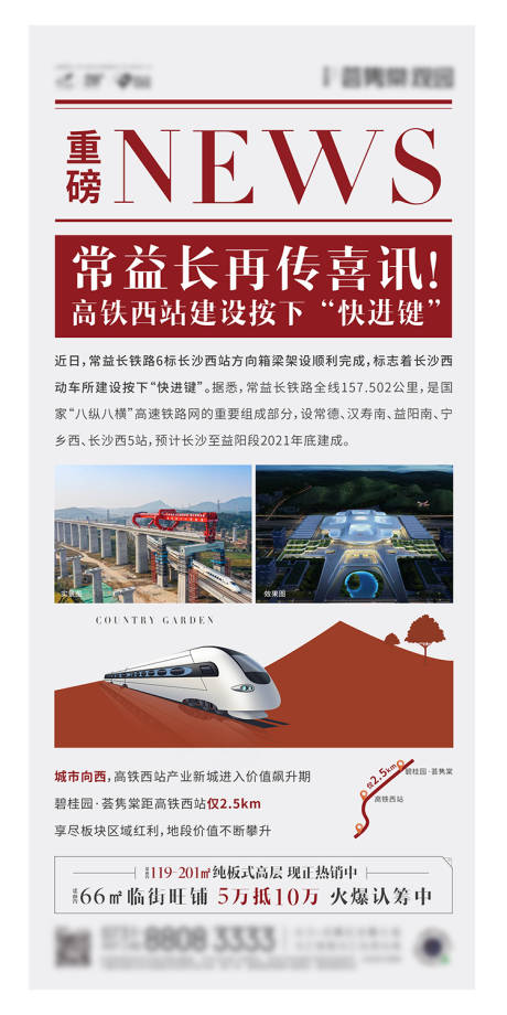 源文件下载【享设计】搜索编号：86480003765083635【地产利好海报】