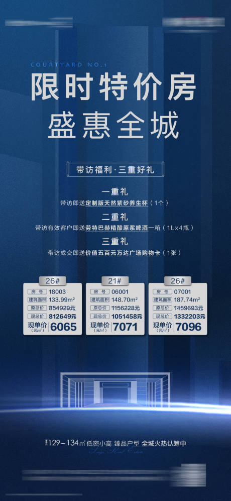 源文件下载【特价房促销海报】编号：20210311155146392