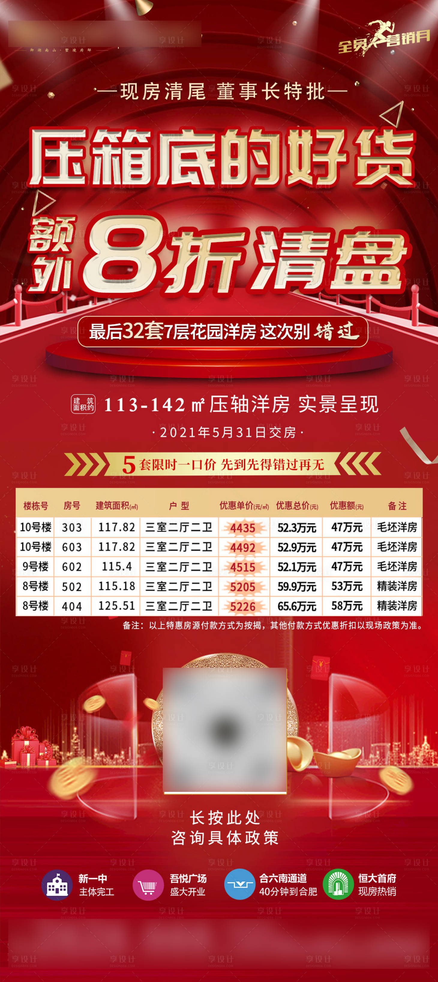 源文件下載【政策打折鉅惠特價(jià)房海報(bào)】編號(hào)：79880003887337667