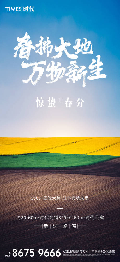 惊蛰春分海报-源文件【享设计】