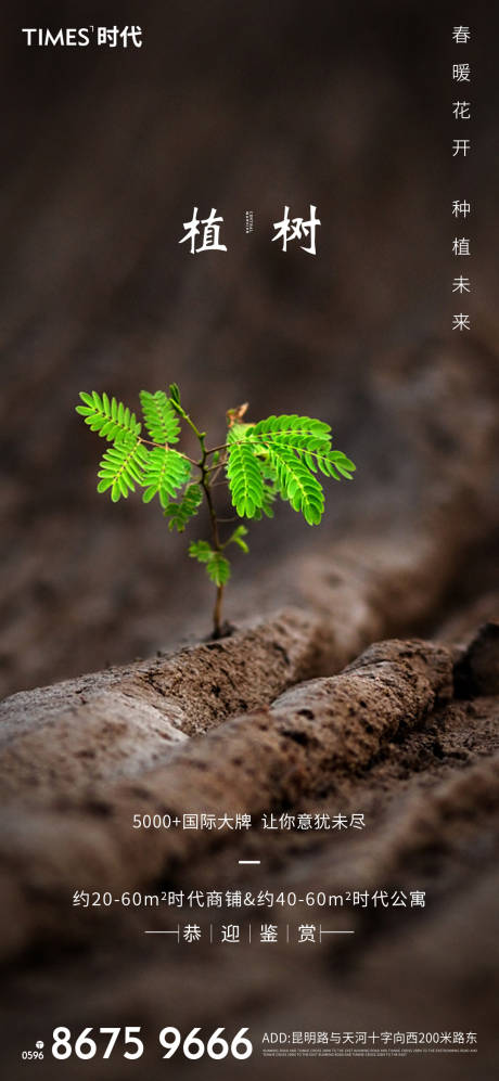 源文件下载【地产植树节海报】编号：13500003660041145