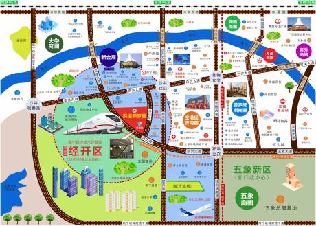 源文件下载【南宁楼盘区位图】编号：20210326115541411