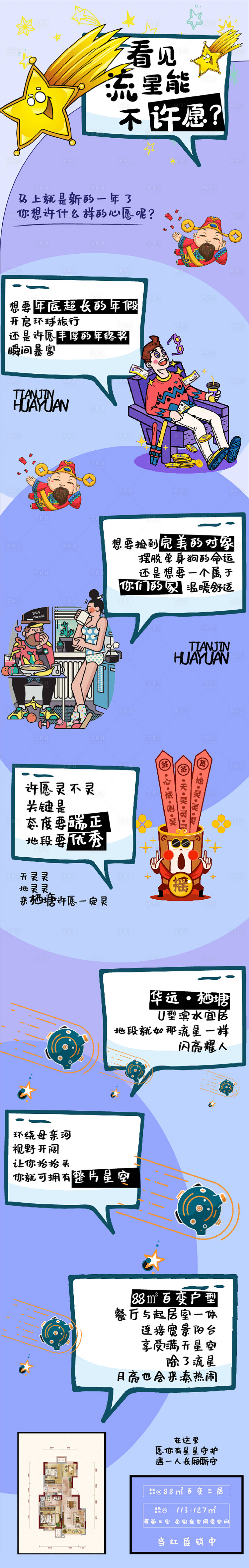 源文件下載【享設計】搜索編號：33840003857531614【地產戶型價值點手繪海報】