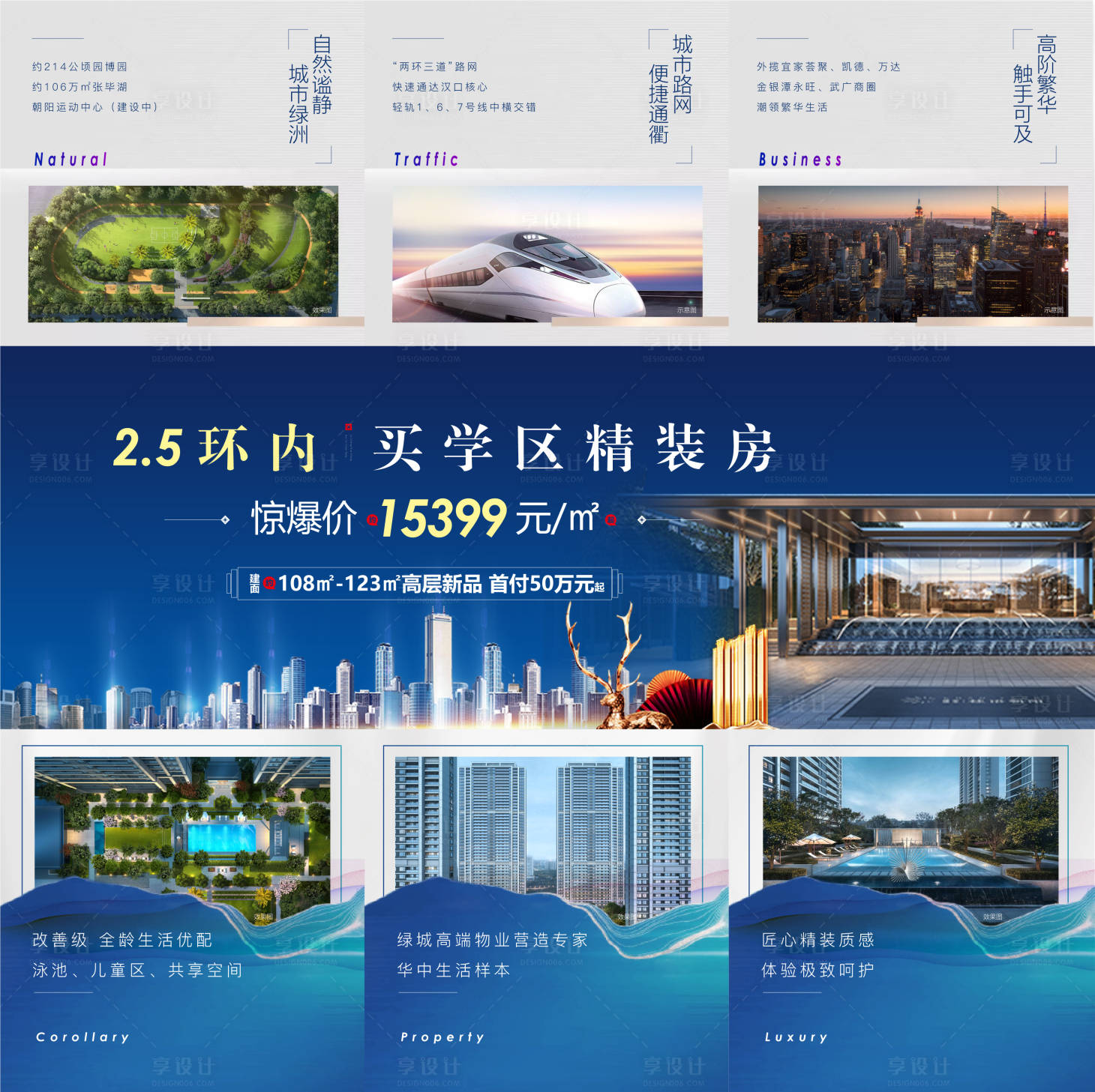 源文件下載【地產三宮格海報】編號：87630003925089953
