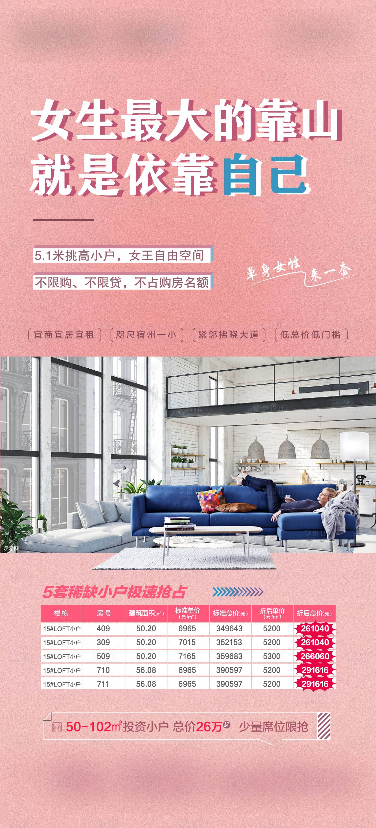 源文件下載【享設計】搜索編號：12760004005738864【地產公寓海報】