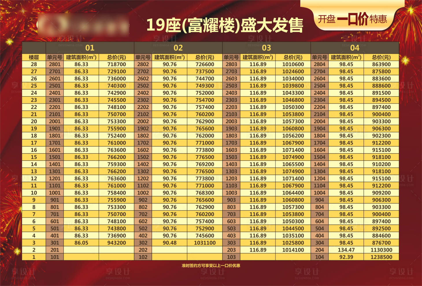 源文件下载【享设计】搜索编号：98370004059597000【销控板】