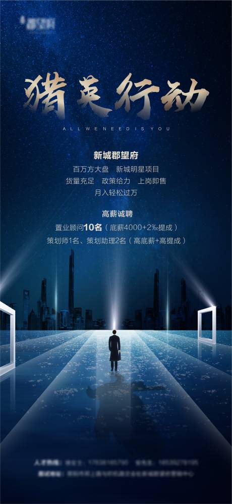 源文件下载【招聘海报】编号：55880003916108096