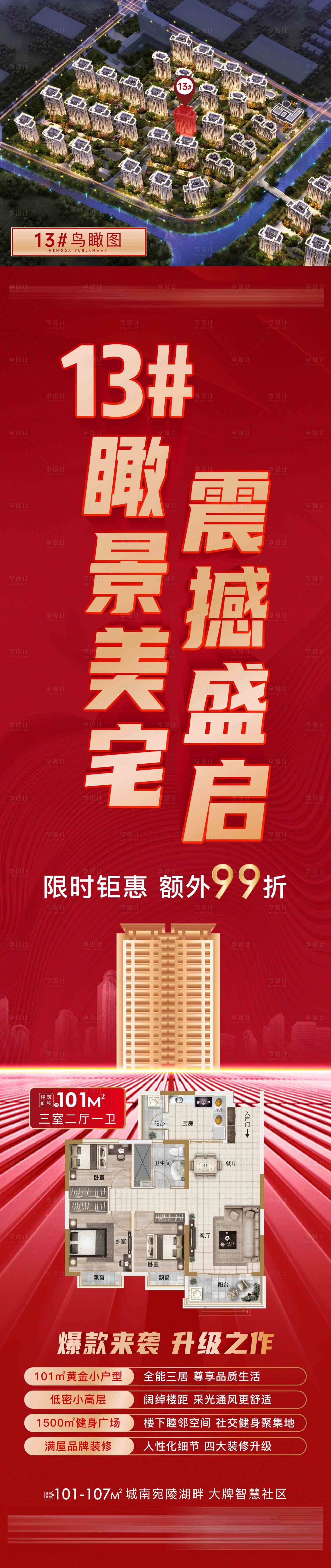 源文件下載【享設(shè)計(jì)】搜索編號(hào)：36180003914612528【地產(chǎn)加推長圖】