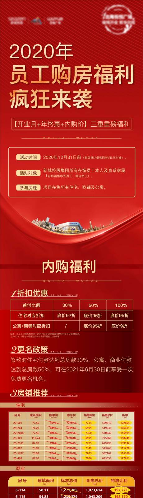 源文件下载【地产员工购房福利长图 】编号：43440003704536928