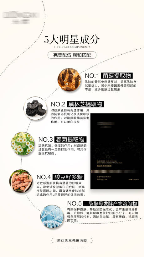 源文件下載【享設計】搜索編號：49830003756553353【面膜產品成份海報】