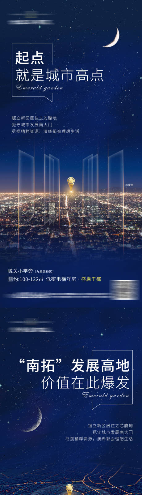 源文件下载【地产区位系列海报】编号：63460003950434609