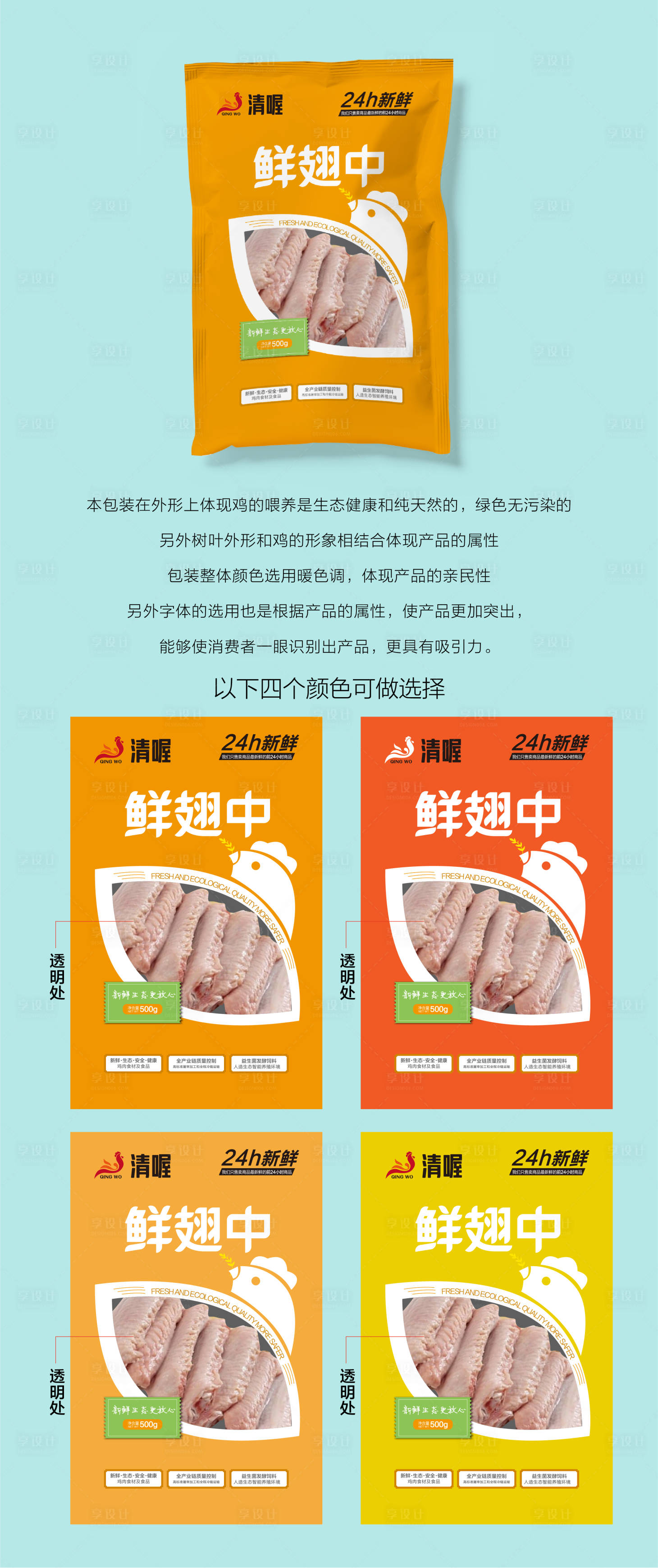 源文件下载【鸡翅包装设计】编号：19530003722489376