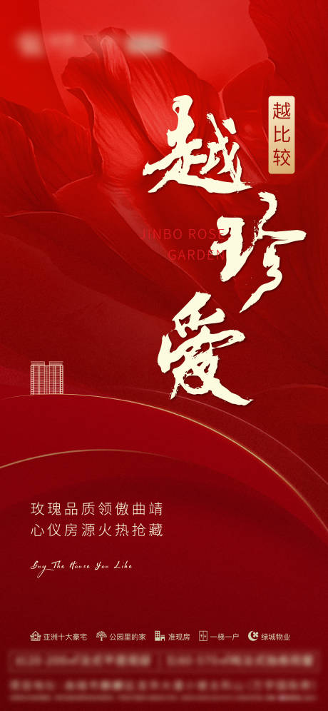 源文件下载【地产红色热销海报】编号：60860004004292169