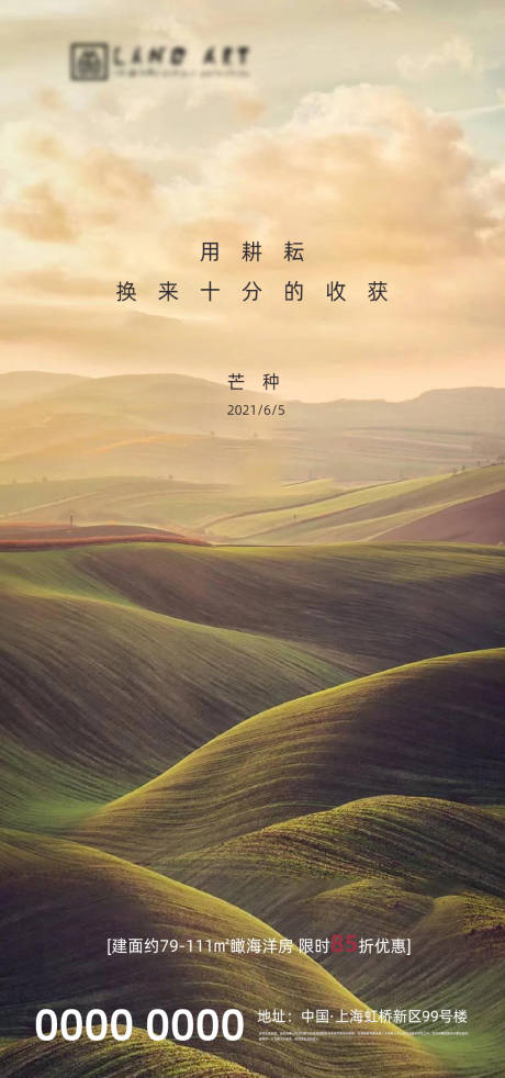 二十四节气芒种系列海报