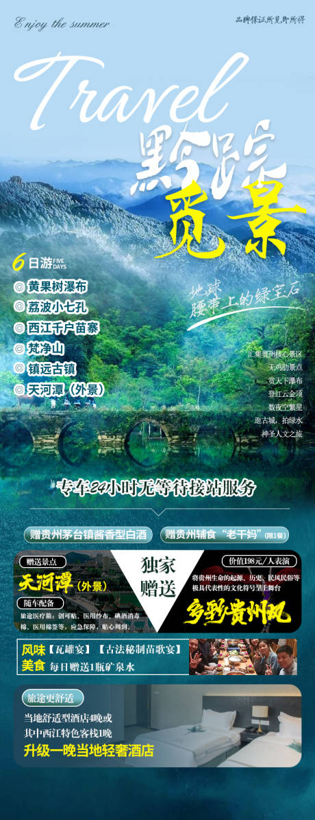 黔踪觅景贵州旅游海报-源文件【享设计】
