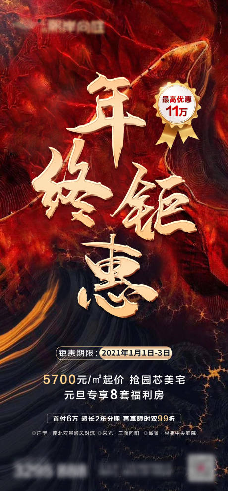 源文件下载【享设计】搜索编号：52050003808032265【年终钜惠海报】