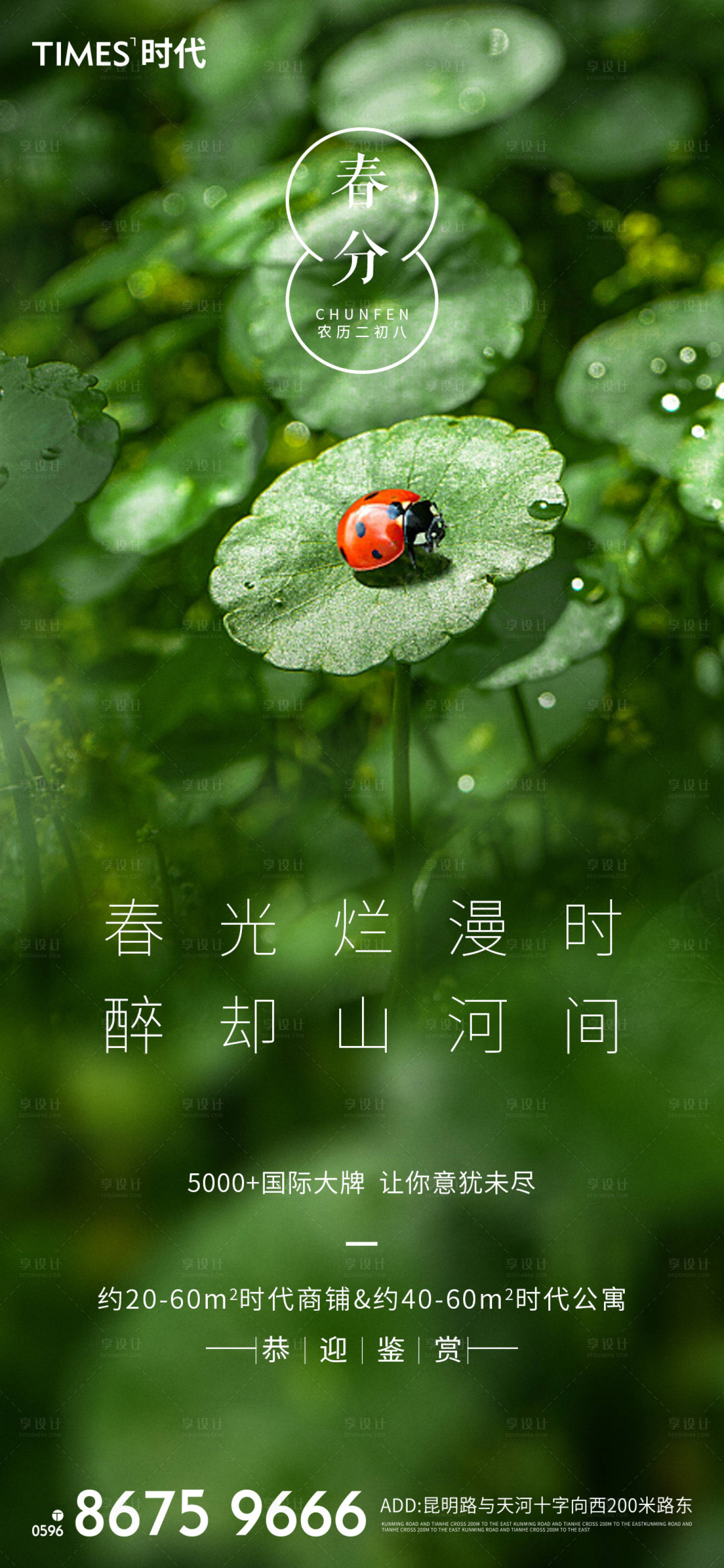 源文件下载【享设计】搜索编号：76180003763064840【春分节气海报 】