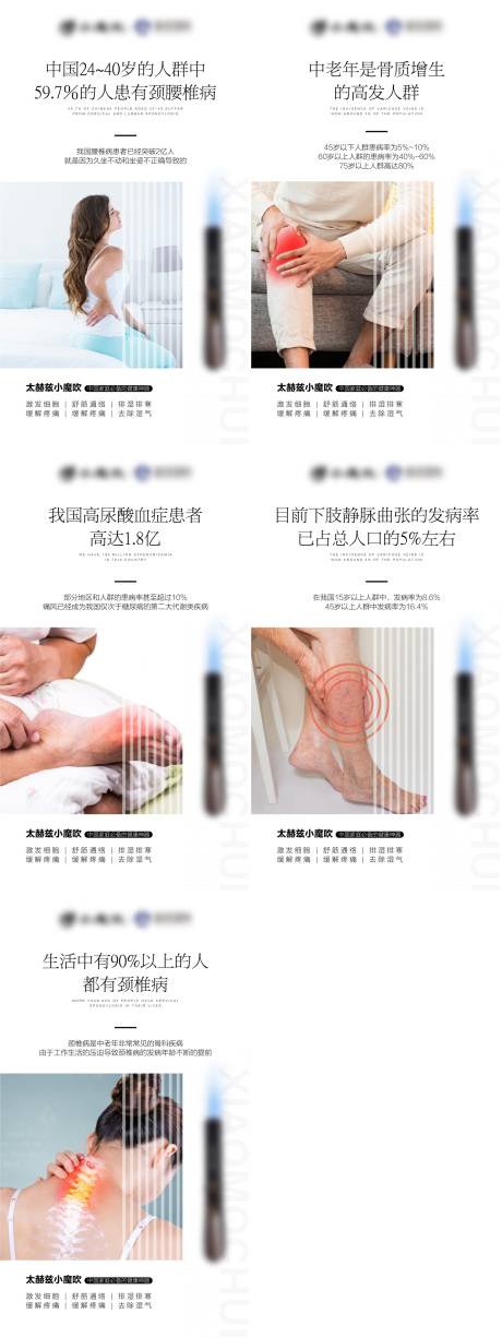 源文件下载【享设计】搜索编号：21210003985905827【微商骨病大健康数据系列海报】