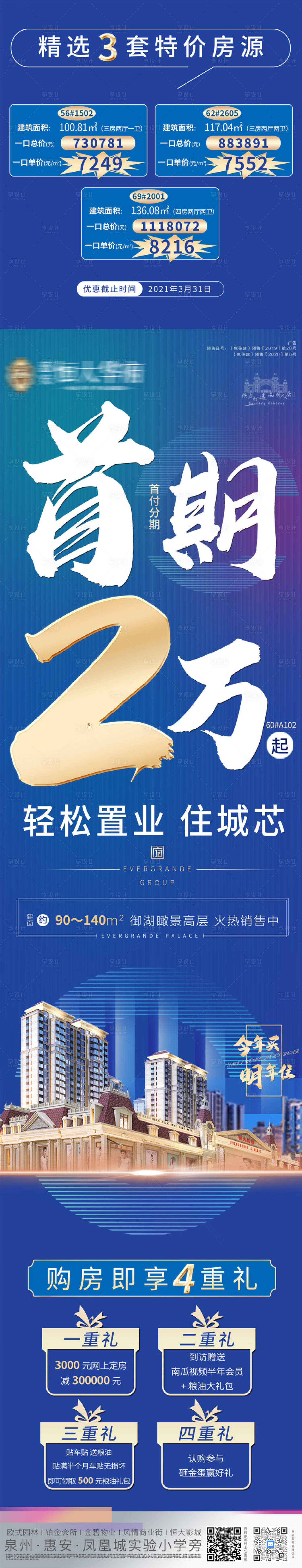 源文件下載【享設計】搜索編號：26480003779149707【地產政策加推海報長圖】