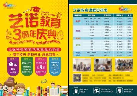 源文件下载【艺术招生DM宣传单页】编号：93260003844719752