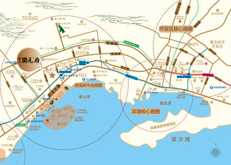 源文件下载【享设计】搜索编号：24630004045666984【楼市地图区位图】