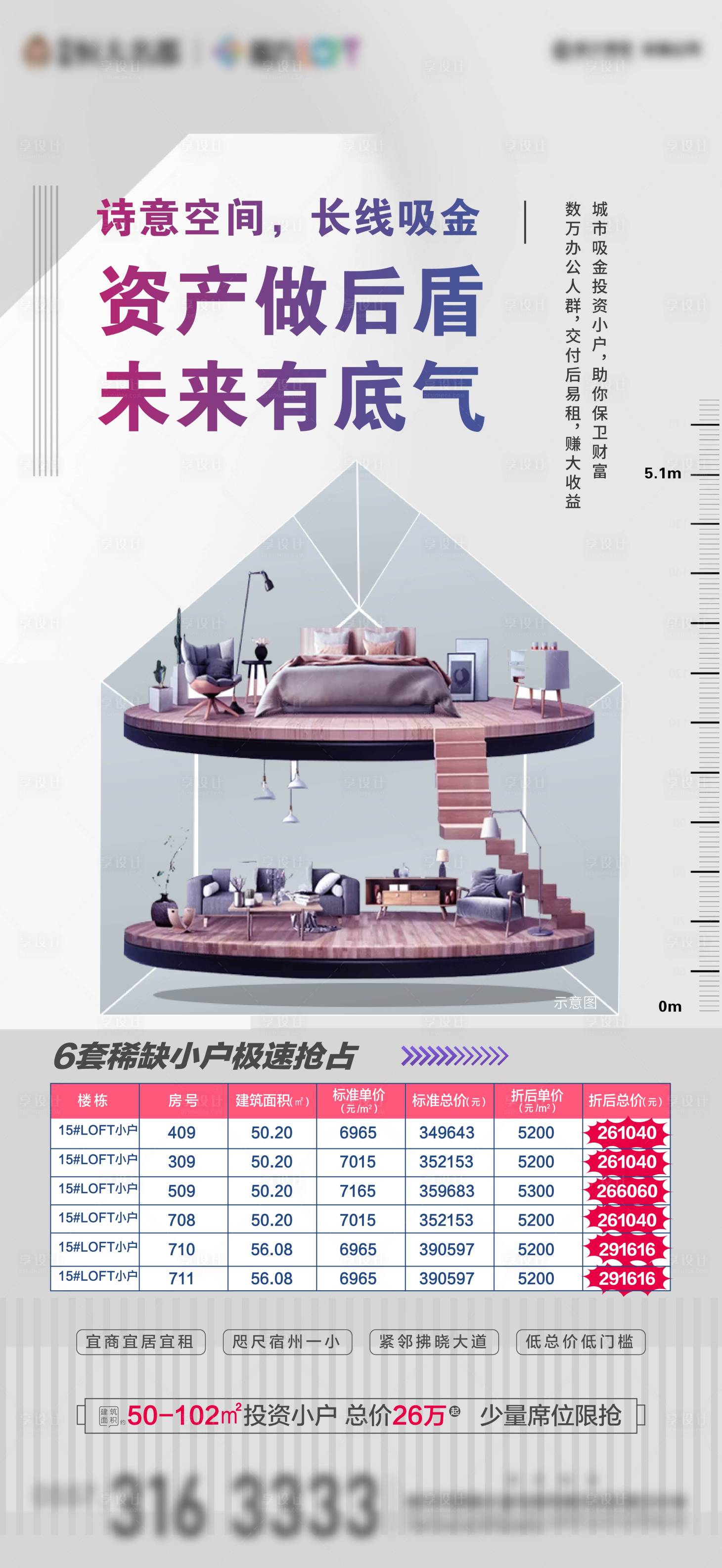 源文件下載【享設計】搜索編號：66690004007742450【地產公寓價值點海報】