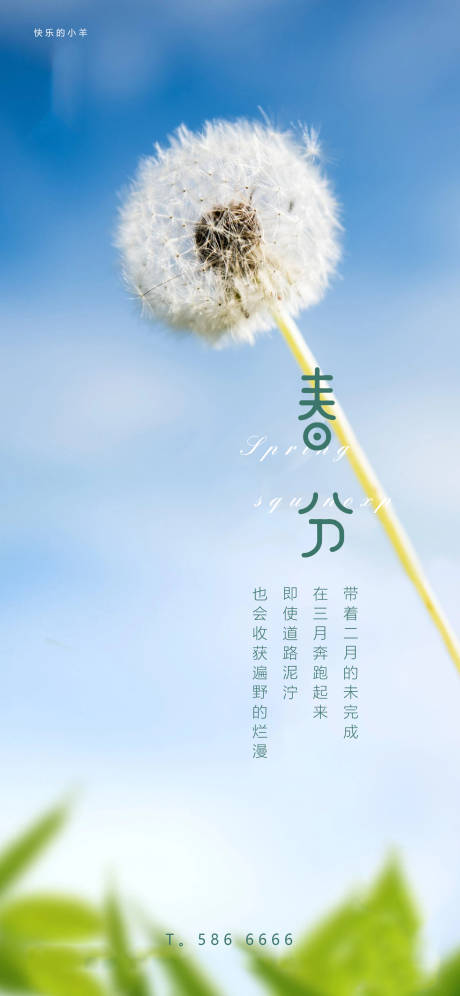 源文件下载【春分节气海报】编号：37700003699332217
