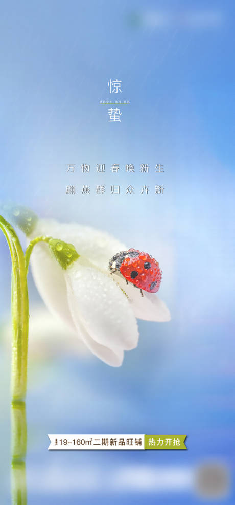 源文件下载【节气惊蛰海报】编号：39590003691596344