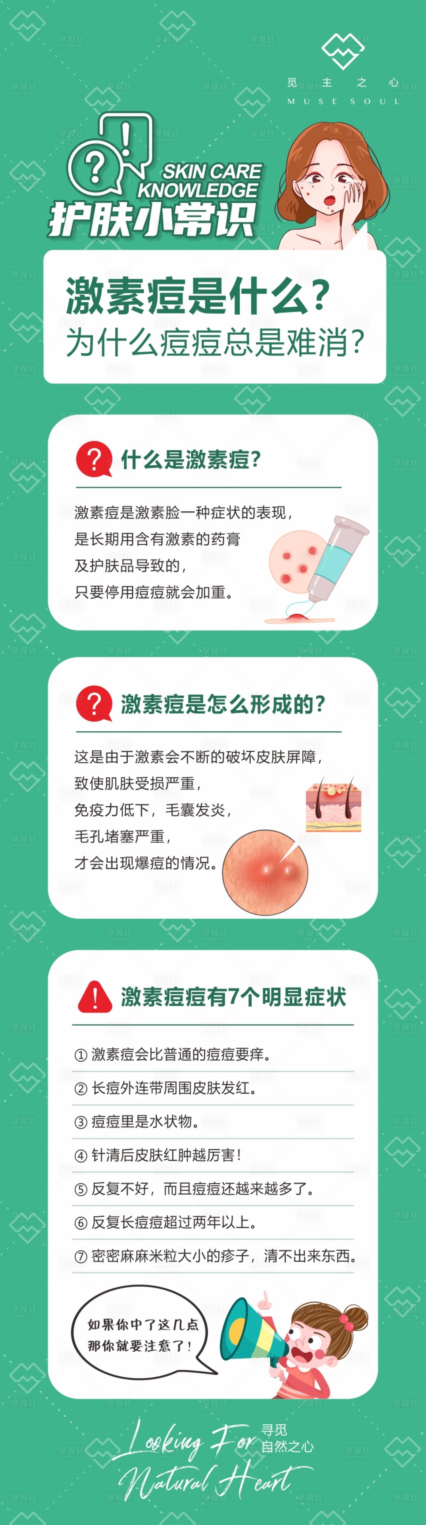 源文件下载【激素痘是什么长图海报】编号：30050003860318856