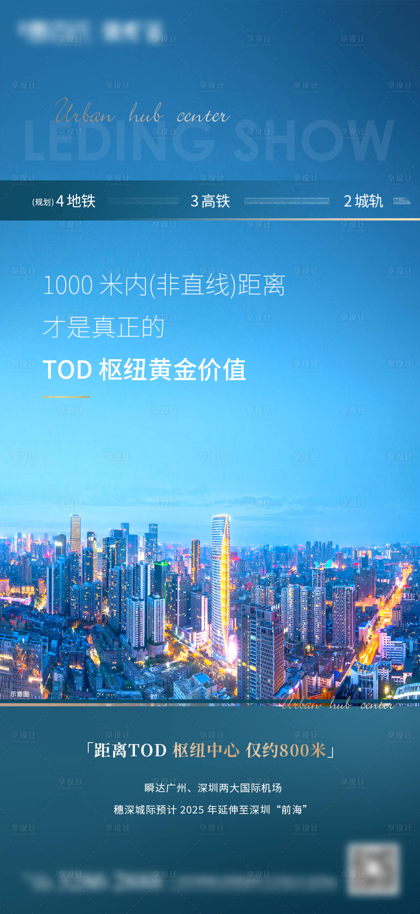 源文件下载【享设计】搜索编号：58660003766081599【城市交通价值微信海报】