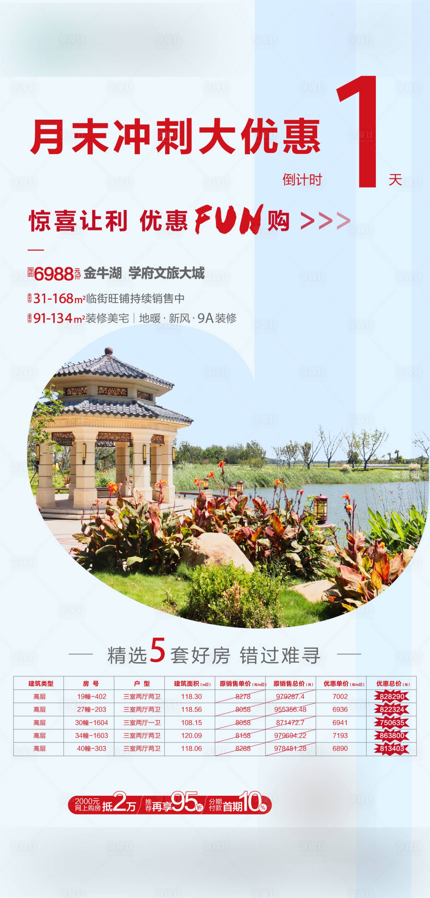 源文件下载【享设计】搜索编号：36210004006259645【地产特价房海报】