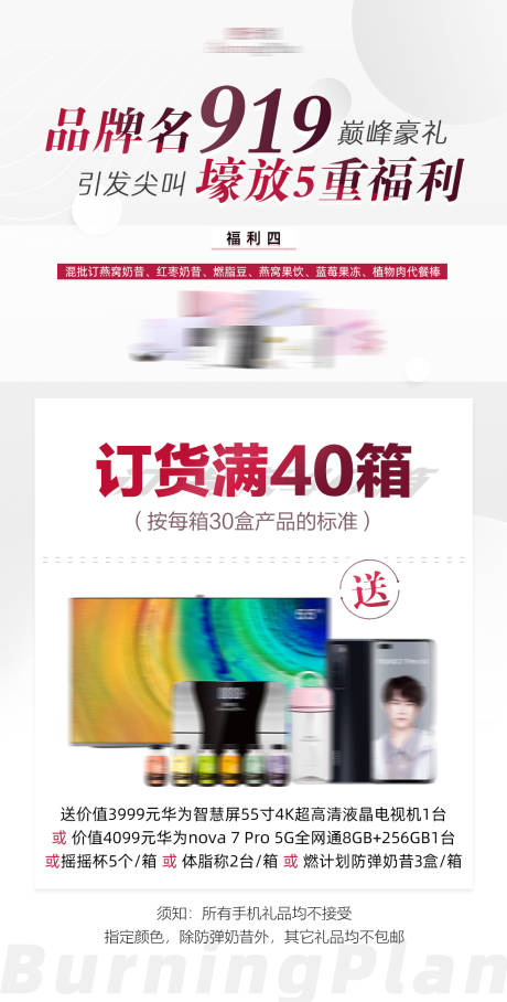 源文件下载【微商级别订货送礼活动海报】编号：28260003918448182